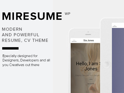 MIERA - Multi-Purpose Responsive Parallax One Page