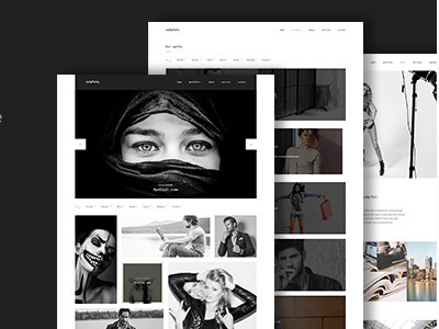 Symphony - Clean Photography WordPress Template business flat design grid magazine nrgthemes one page onepage parallax photography revolution slider seo