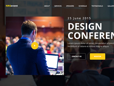 NRGevent - Conference & Event Theme