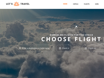 Let's Travel - Responsive Travel Booking Site Template agency booking car cruise flight hotel html5 responsive tour travel travel booking template travel html template