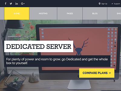 HostGuru - Responsive Hosting Company Template