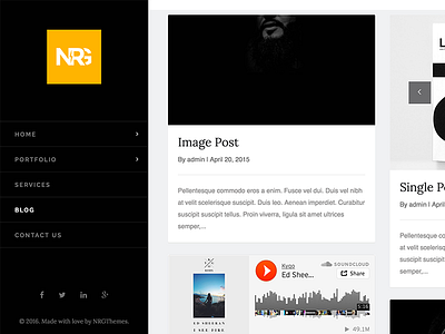 NRGFolio - Multipurpose Portfolio Theme