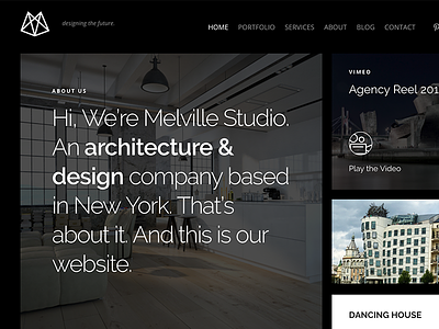 Melville – Responsive Architect Builder Theme