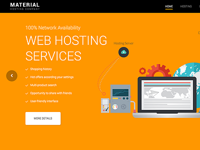 NRGHost Material - HTML Hosting Template domains hosting hosting template html hosting template material material hosting template shared hosting vps hosting web hosting whmcs hosting template whmcs template