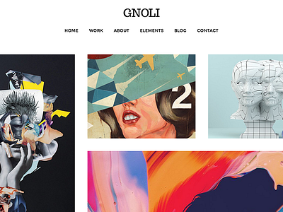 Portfolio WordPress Theme - Gnoli