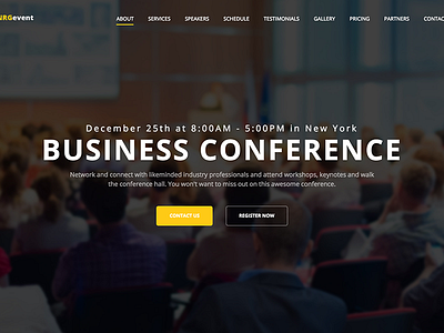 NRGevent - Conference & Event Theme