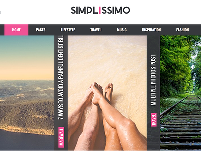 Simplissimo - Blog / Magazine WordPress Theme magazine minimal modern personal personal blog photo photography portfolio professional responsive blog responsive wordpress wordpress