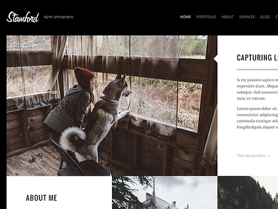 Stamford – Creative Photography WordPress Theme