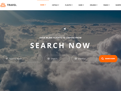 Let's Travel - Responsive Travel Booking Site WordPress Theme