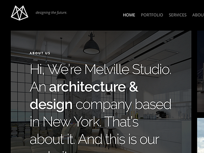 Melville – Architect Builder WordPress Theme