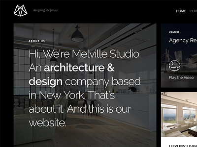 Melville – Architecture WordPress Theme