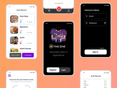 Fine Dine Mobile App