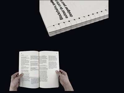 Master Thesis blockchain book design editorial graphic layout pattern thesis