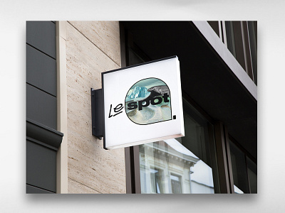 Le Spot Identity branding design extreme sports graphic logo minimal