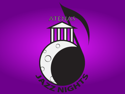 Atenas Jazz Nights atenas jazz logo music nights