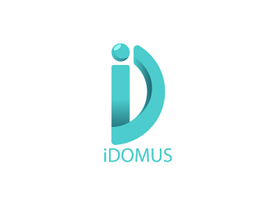 iDOMUS green icon logo logos logotype word wordmark