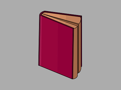 Book icon illustration logo