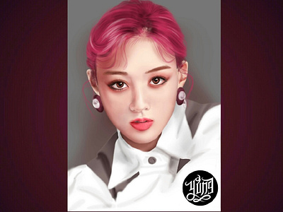 Digital painting of Jihyo