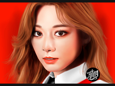 Speed painting of Tzuyu of Twice - perfect world digitalpainting illustration kpopart kpopfanart kpoppainting skull speedpainting twiceart twicefanart twicetzuyu