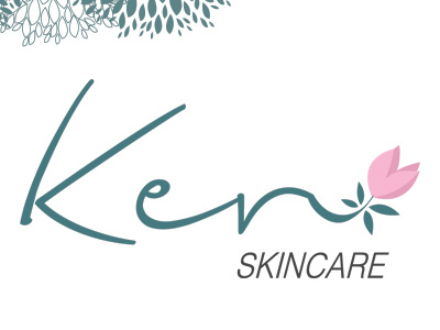 keri skin care branding branding cosmetic logo design