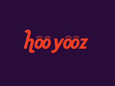 Hoo yooz app identity logo