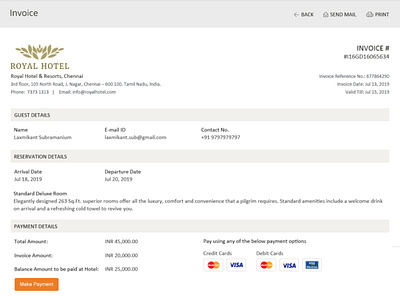 Invoice hotel booking invoice hotel reservation invoice raised invoice room booking invoice room invoice