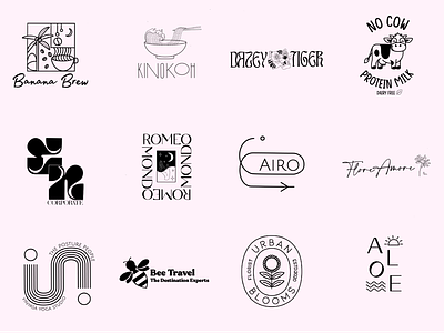 LOGOFOLIO VOL.1 branding design graphic design icon illustration illustrator logo minimal typography vector