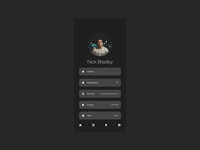 DailyUI Day6 Simple User Profile