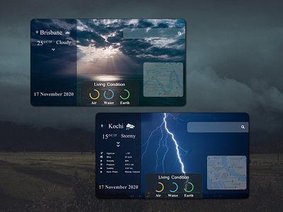 Weather web design