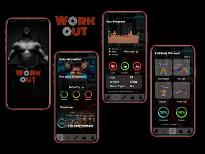 Work Out - Mobile App