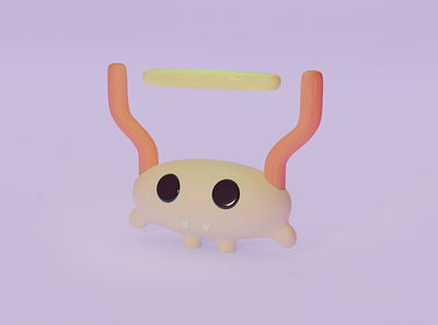 Little Creature 3d 3d art blender blender 3d blender3d character