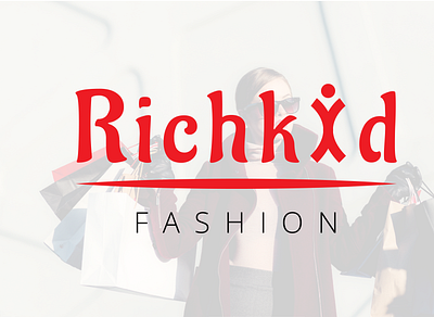 Richkid Fashion - Fashion Brand Logo. branding design graphic design illustration logo logos typography