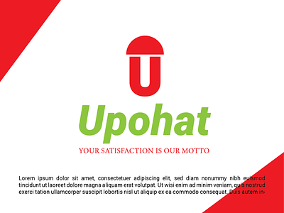 Upohat - E-commerce site logo. branding design graphic design illustration logo logos typography ui ux vector