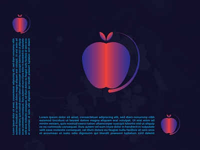 Apple theme for abstract Logo.