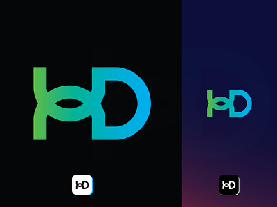HD MODERN LOGO . branding design graphic design illustration logo logos typography ui ux vector