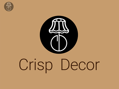 Crisp Decor - Interior decor Logo. branding design graphic design illustration logo logos typography ui ux vector