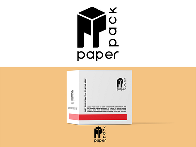 Paperpack Logo. branding design graphic design illustration logo logos typography ui ux vector