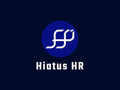 Hiatus HR branding design graphic design illustration logo logos typography ui ux vector