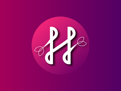 'H' Letter For Name Branding branding design graphic design illustration logo logos typography ui ux vector