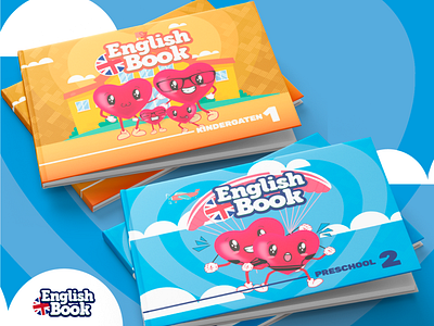 ENGLISH BOOK - SCHOOL - KIDERGARTEN book brazilian brazilian school design english english book graphic design kidergarten kids school social media