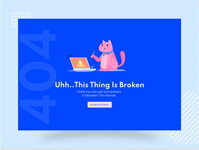 404 Error Page UI 404 design ui web design website ui