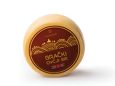 Brac sheep cheese brac brač cheese croatia food gastronomy sheep tradition