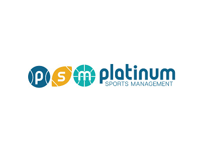 Platinum Sports Management baseball basketball football logo sports sports logo