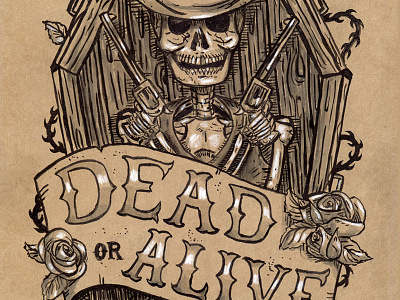 Dead Or Alive Illustration