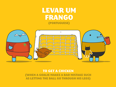 Soccer Idioms - Portuguese babbel ball blue brazil chicken football idioms languages portugal soccer sport