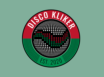 Disco Kliker Logo brand identity branding branding agency branding design logo logo design logodesign