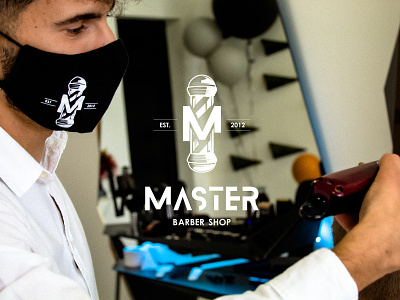 Master Barbershop - Photography brand identity branding branding agency branding design design graphic design illustration logo modern photography vector