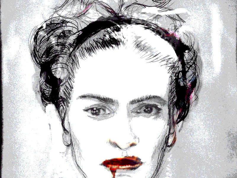 Frida Kahlo illustration faces frida kahlo illustration lepix