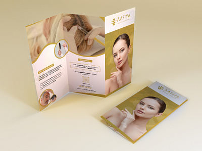 Flyer Design For Medical Aesthetics ads design advertisement brochure design flyer graphic design medical design print design tri fold brochure