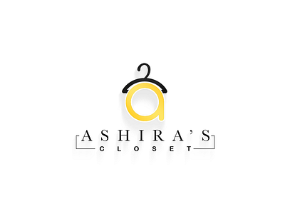 Ashira's Closet Logo art branding clean design graphic design icon illustration illustrator logo minimal